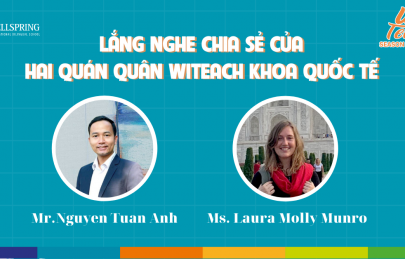 Lắng nghe chia sẻ từ hai quán quân WITEACH Khoa Quốc tế